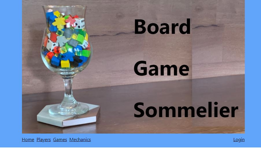 screenshot of board game app